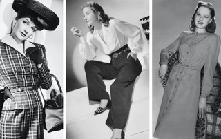 Какой была мода после войны: 55 фото одежды того времени