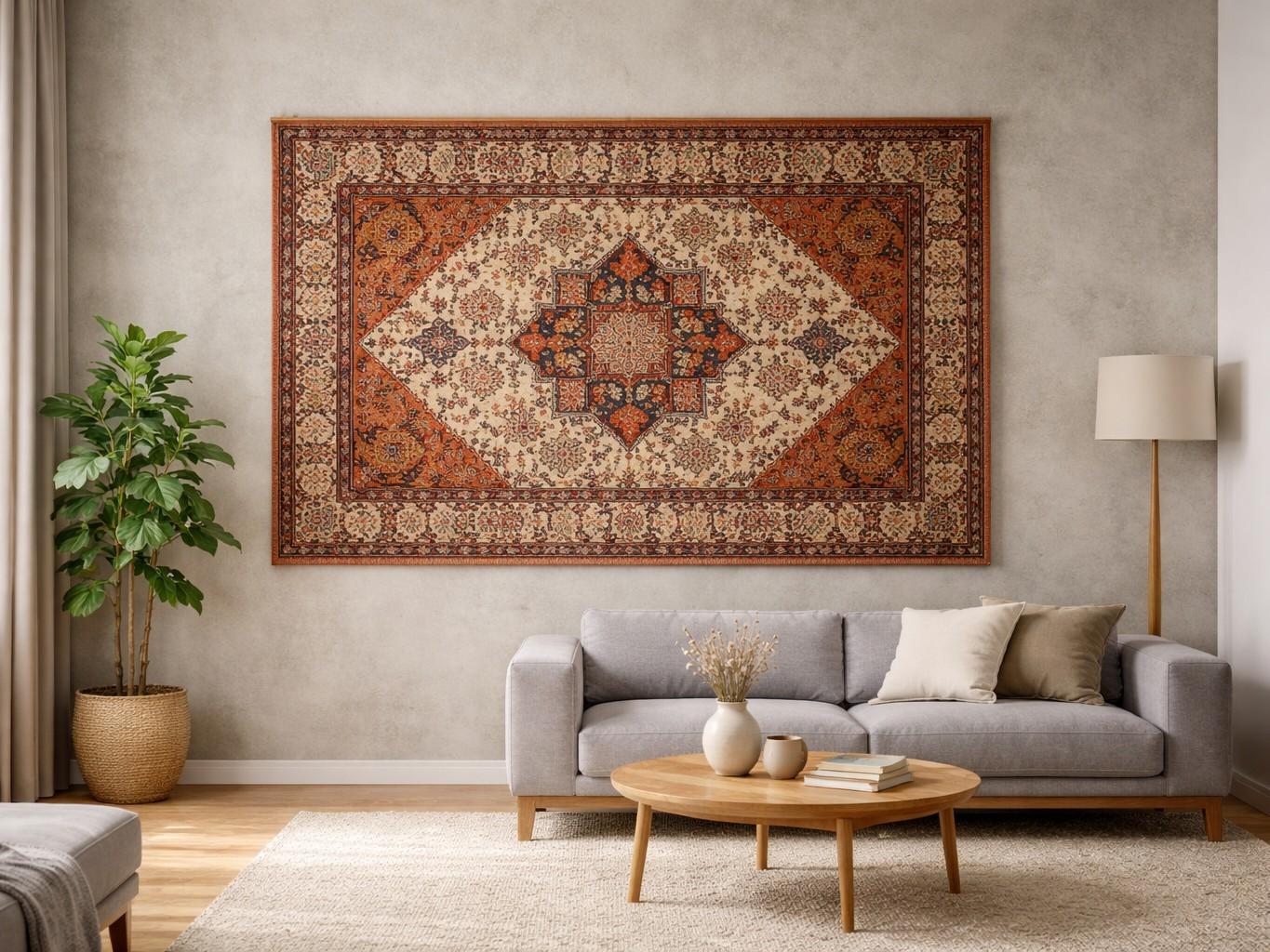 Тренд 90-х снова в деле: как закрепить ковер на стене, чтобы точно не рухнул