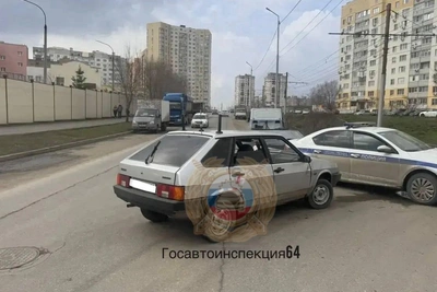 В Саратове «девятка» сбила ребенка у медико-биологического лицея