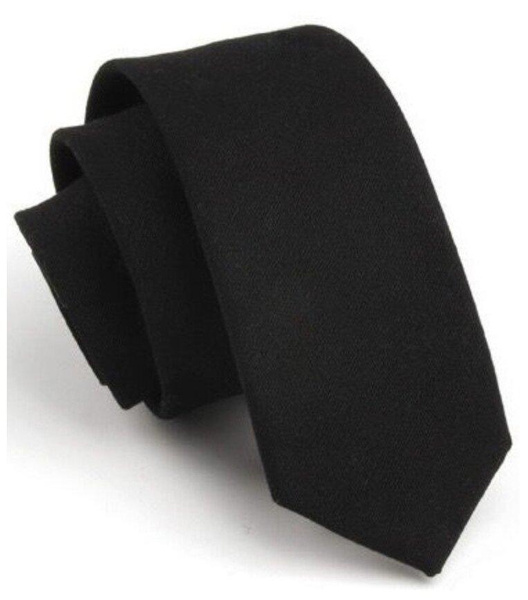 Узкий мужской галстук