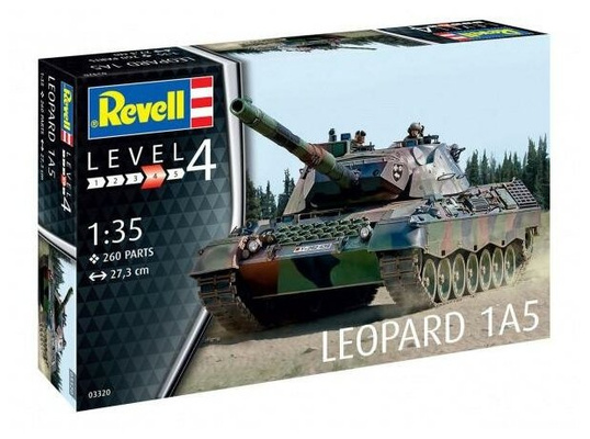 Для коллекции: сборная модель Leopard 1A5