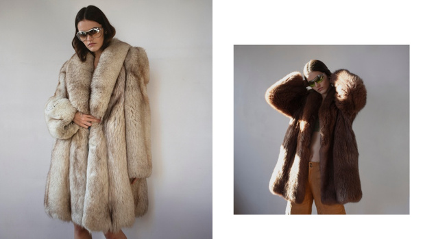 Фото №1 - Russian winter: винтажные шубы Cream