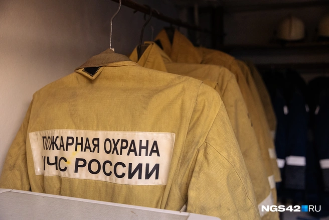 На месте ЧП работают спасатели и силовики | Источник: Максим Серков / NGS42.RU