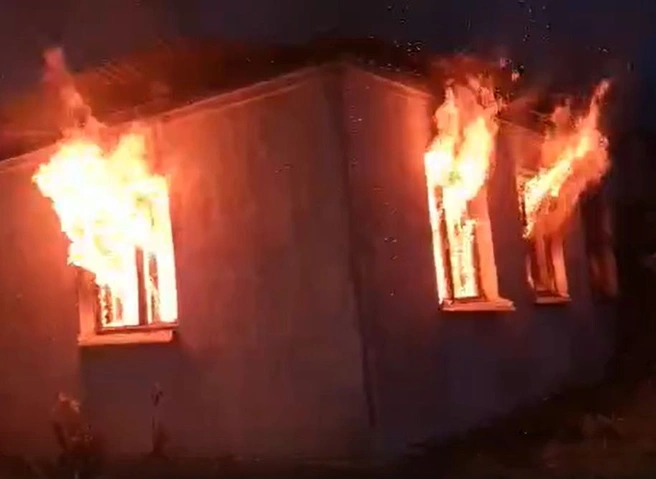 В Спасском районе вспыхнуло административное здание | ya62.ru