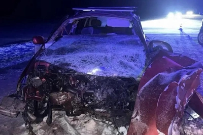 Под Новосибирском в аварии погиб водитель Toyota