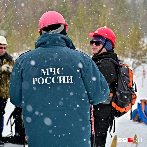 Во время соревнований пошел снег | Источник: Василина Любимова / 59.RU