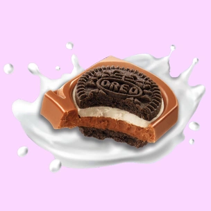 Два вкуса одно удовольствие: Milka Oreo!