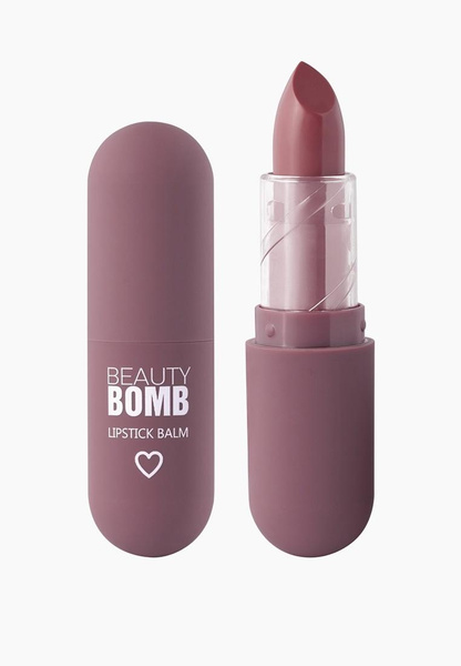 Бальзам оттеночный для губ Beauty Bomb увлажняющий, с глянцевым финишем