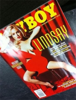 Линдсей Лохан разделась для Playboy