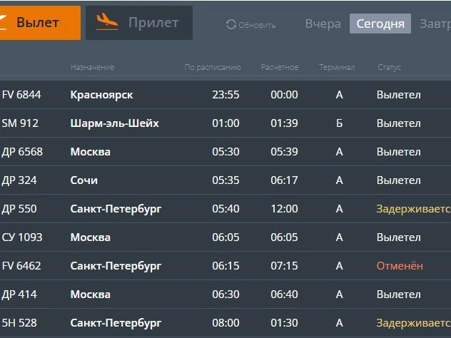 Авиаперевозчикам пришлось вносить коррективы в расписание | Источник: cekport.ru