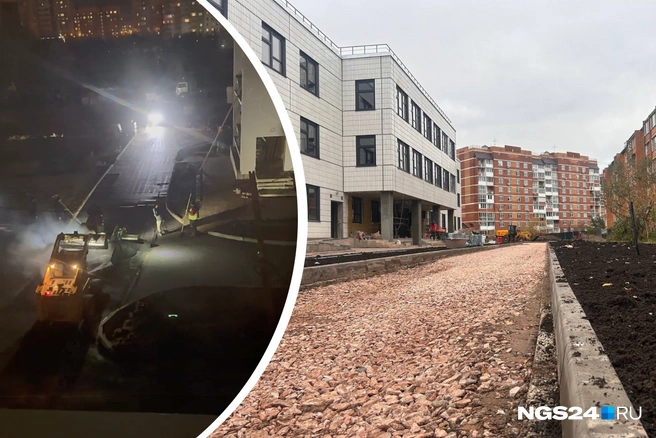 Садик должны сдать в декабре 2025 года | Источник: Читатель NGS24.RU, Градвестник / Telegram