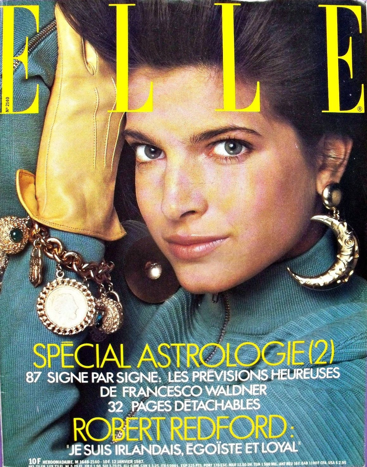 Лучшие обложки ELLE со Стефани Сеймур (фото 12)