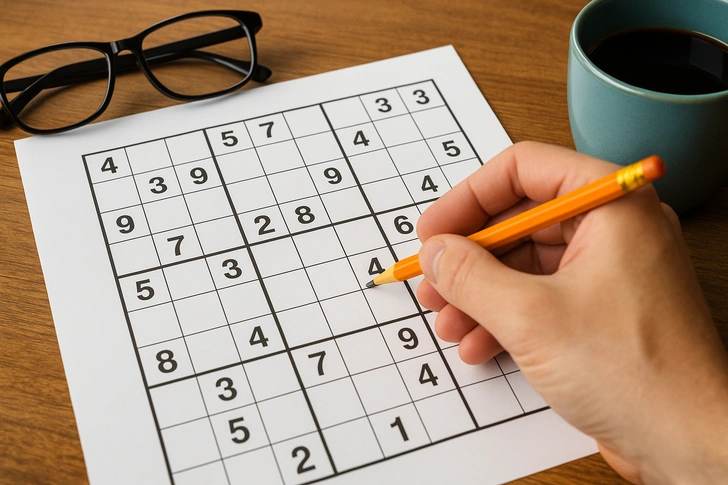 Испытайте мозг: решите судоку выходного дня — если осилите, вы в топ-5% | Источник: ChatGPT