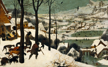 Пятый элемент: 9 занимательных деталей картины «Охотники на снегу» Питера Брейгеля Старшего