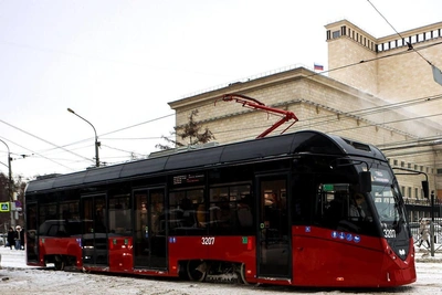 Новосибирский трамвайный маршрут №13 полностью обновлён