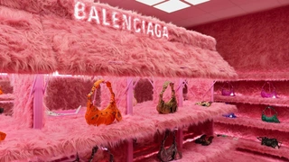 Pop-up бутик Balenciaga в Лондоне