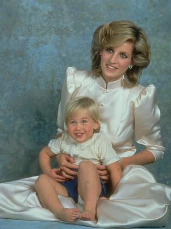 Портрет принцессы Уэльской со старшим сыном, 5 октября 1984