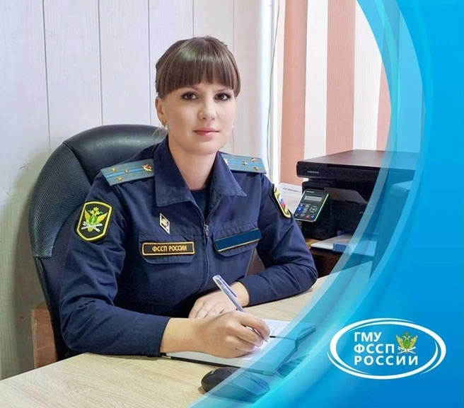 Начальник спецподразделения Татьяна Кочет | Источник: пресс-служба ГМУ ФССП России
