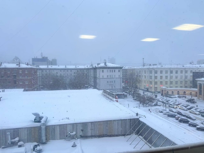 Снег в Новосибирске | Источник: читатели НГС