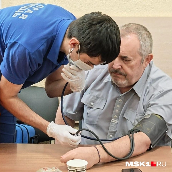 На заседание по Надеждину* пришлось вызвать скорую | Источник: Дмитрий Бондарев / MSK1.RU