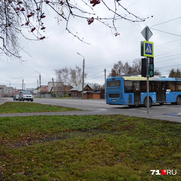 Перекрытие возле улицы Гастелло | Источник: Максим Улитов / 71.RU