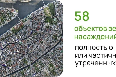 St. Petersburg chooses 58 addresses for greening restoration
