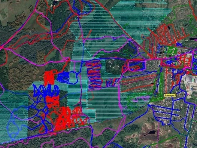 Обследовалась территория как в самом поселке Зауральский, так и за его пределами. | Источник: Поисковый отряд «ЛизаАлерт» Челябинской области