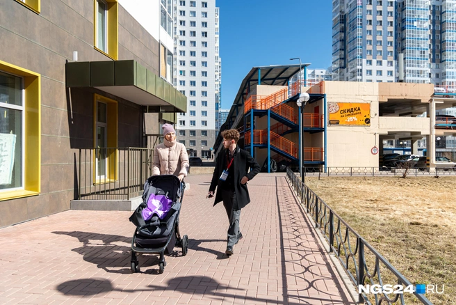 В детский сад, по словам женщины, попасть все же сложно | Источник: Мария Ленц / NGS24.RU