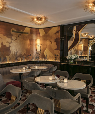 Золотой век: обновленный ресторан La Maison Du Caviar в Париже