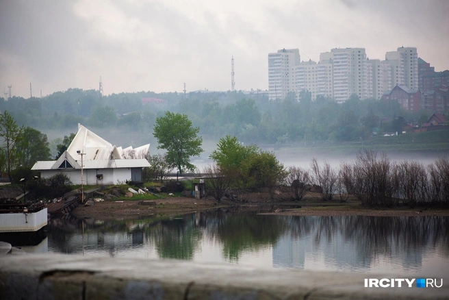 На острове Юность должна появиться площадка в виде корабля | Источник: Ксения Филимонова / «ИрСити»