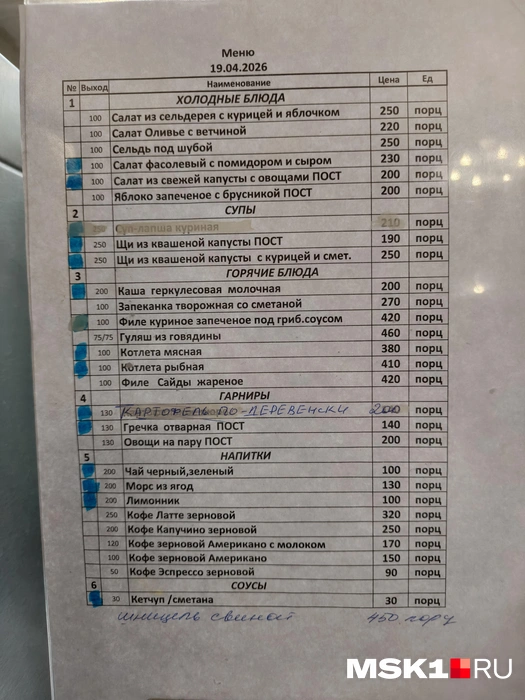 Основное меню | Источник: Серафима Путиева / MSK1.RU