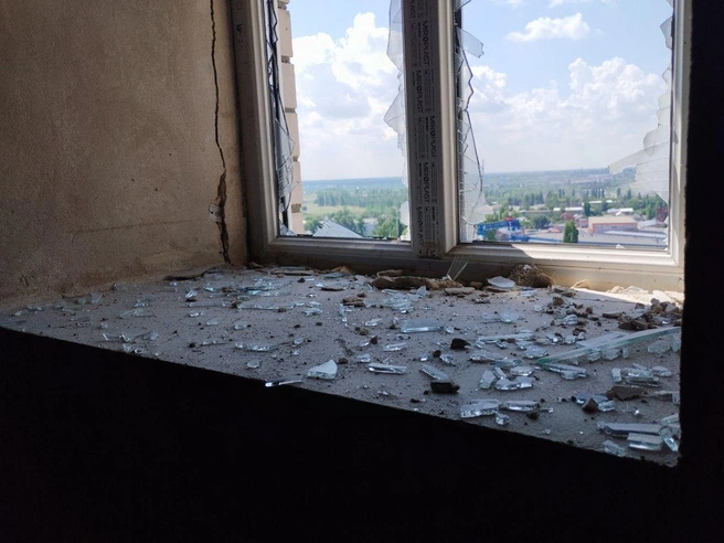 Этой ночью под ударом оказались три района области | Источник: Дмитрий Волгин / Voronezh1.ru