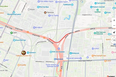 Закрытие съезда на ЗСД и ограничения на Лермонтовском проспекте