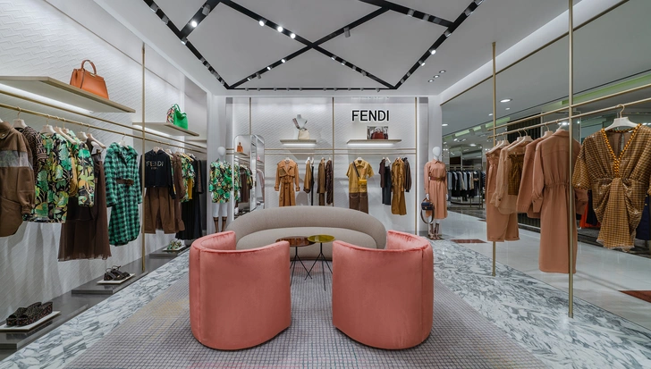 Новый бутик Fendi в ЦУМе