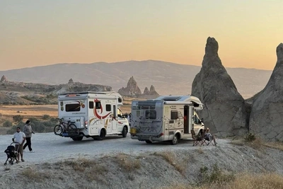 Family of Five Drives Motorhome to Turkey