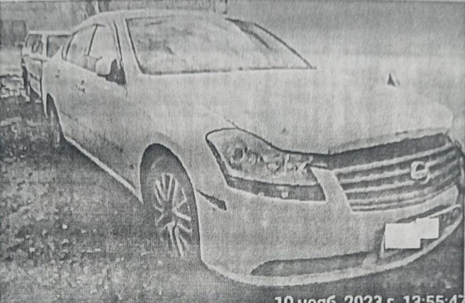 Так выглядел Nissan после того злополучного ДТП | Источник: акт оценки автомобиля