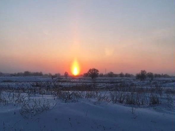Явление, сфотографированное в Суровикино | Источник: читатели V1.RU