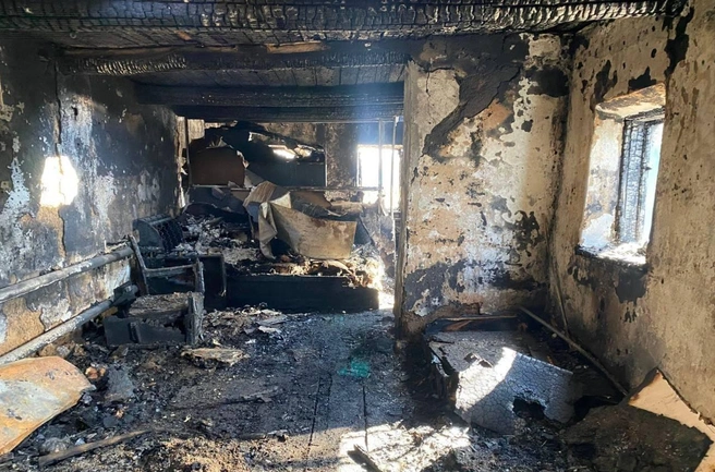 Последствия пожара | Источник: прокуратура Оренбургской области