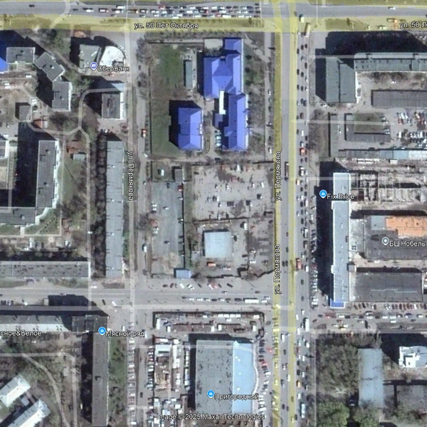 Посмотрите, как менялся участок с 2007 года | Источник: Google Earth