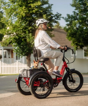 Весит 38 кг и разгоняется до 32 км/ч: Velotric выпустила складной трехколесный электротрицикл