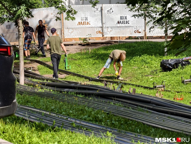 Масштабная стройка в Царицыно  | Источник: Дмитрий Бондарев / MSK1.RU