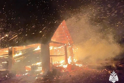 Склад угля сгорел в Старой Пижанке 9 сентября