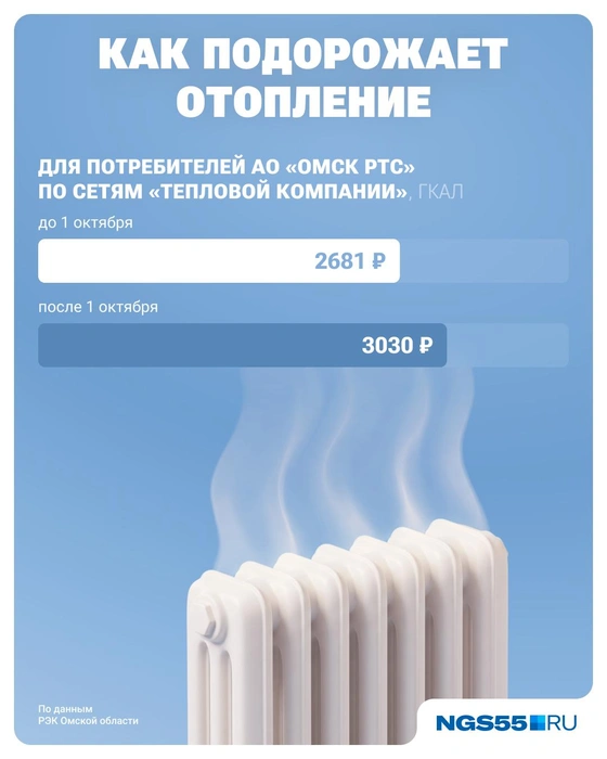 Пока известен тариф только для АО «Омск РТС» | Источник: Юрий Скулыбердин / Городские медиа 