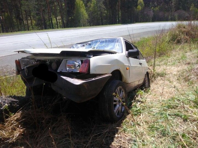 Пострадал сам виновник аварии и его пассажир | ufa1.ru