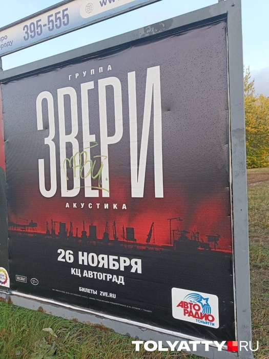 Баннеры разместили по всему Тольятти | Источник: Юлия Дроглева
