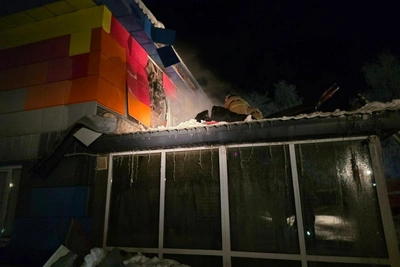 Hotel in Murmansk region burns for nearly five hours overnight