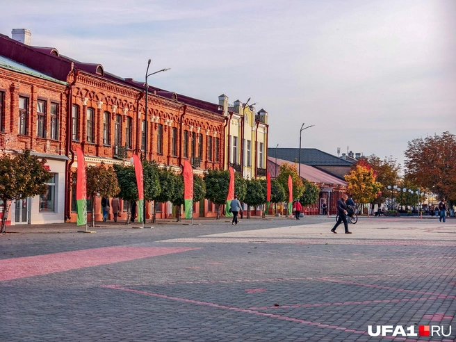Площадь на улице Социалистической | Источник: Булат Салихов / UFA1.RU
