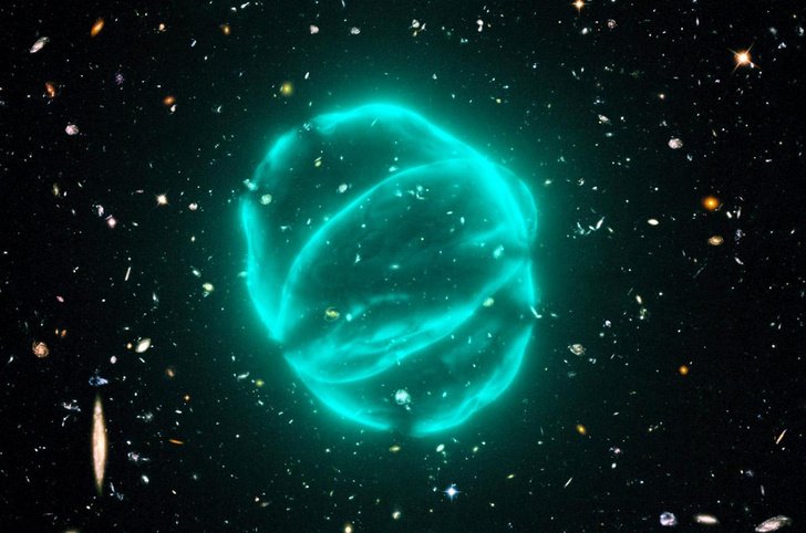 Загадка радиокольца: откуда во Вселенной взялась эта сфера в 10 раз больше Млечного Пути?