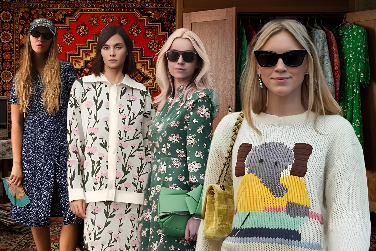 Бабушкин принт  тренд сезона: стилист рассказала, как его носить и не выглядеть старомодно