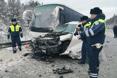 Стали известны жертвы ДТП с автобусом на Режевском тракте